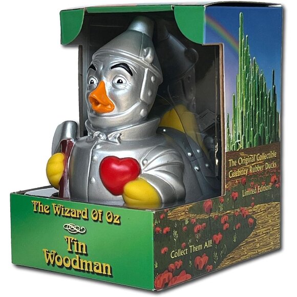 Tin Woodsman– Wizard of Oz Duck Collectible Toy - Floating Unique Gift For Kids - Picture 2 of 7